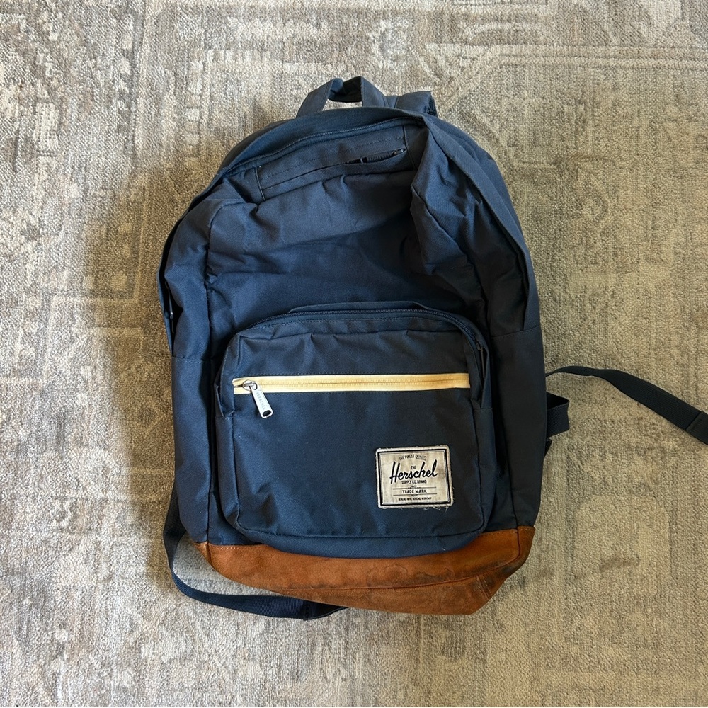 Herschel Supply Company Black and Brown Backpack